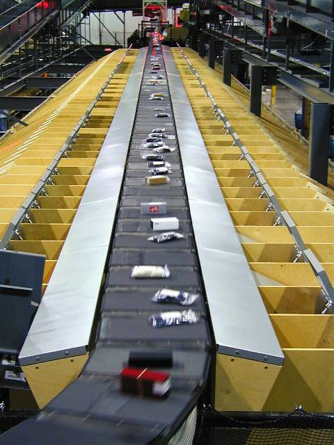 Beumer Opti-Drive drive sorter - Fully Loaded