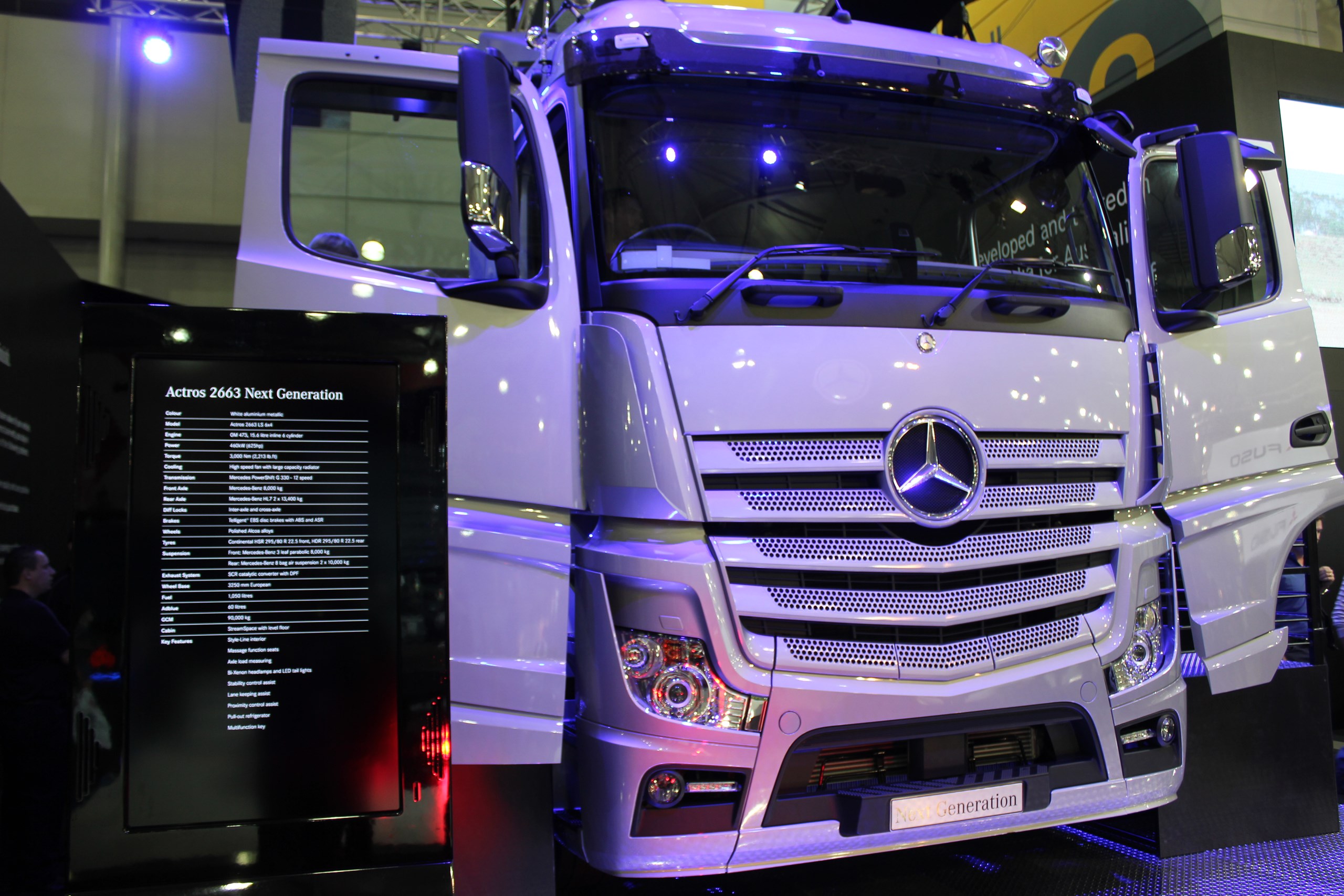 New Mercedes-Benz Actros Revealed - Fully Loaded