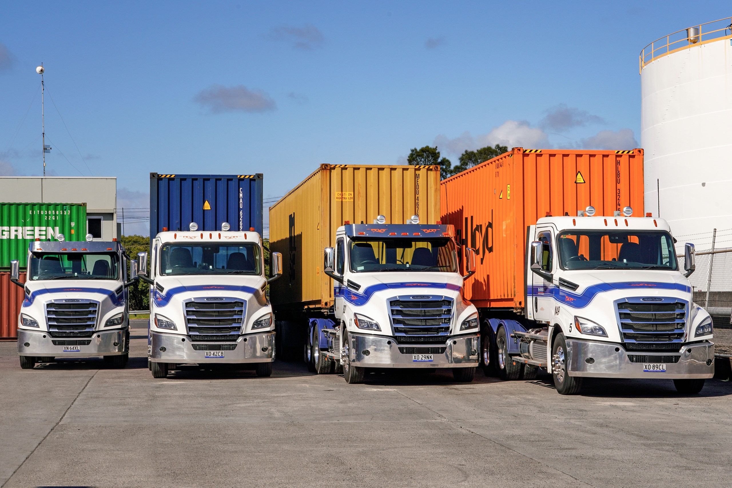 Freightliner Cascadias boost Newcastle container hauler’s operations | News