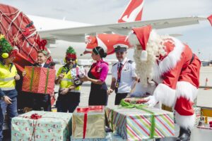Qantas Freight is enduring a huge lift in demand across the Christmas period.
