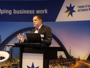 WRF CEO Cam Dumesny.