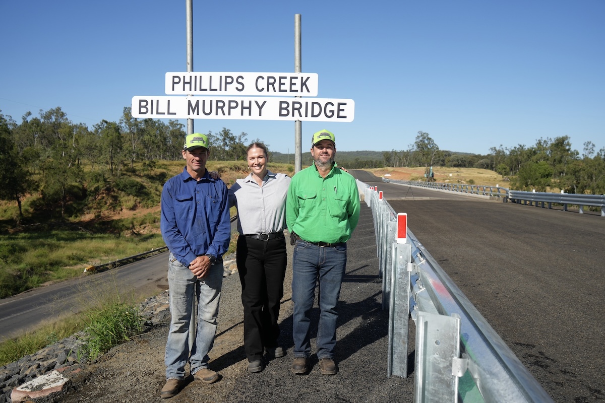 Murphy Bridge Launch of Bill Murphy Bridge in Isaac boosts mining freight - Fully Loaded
