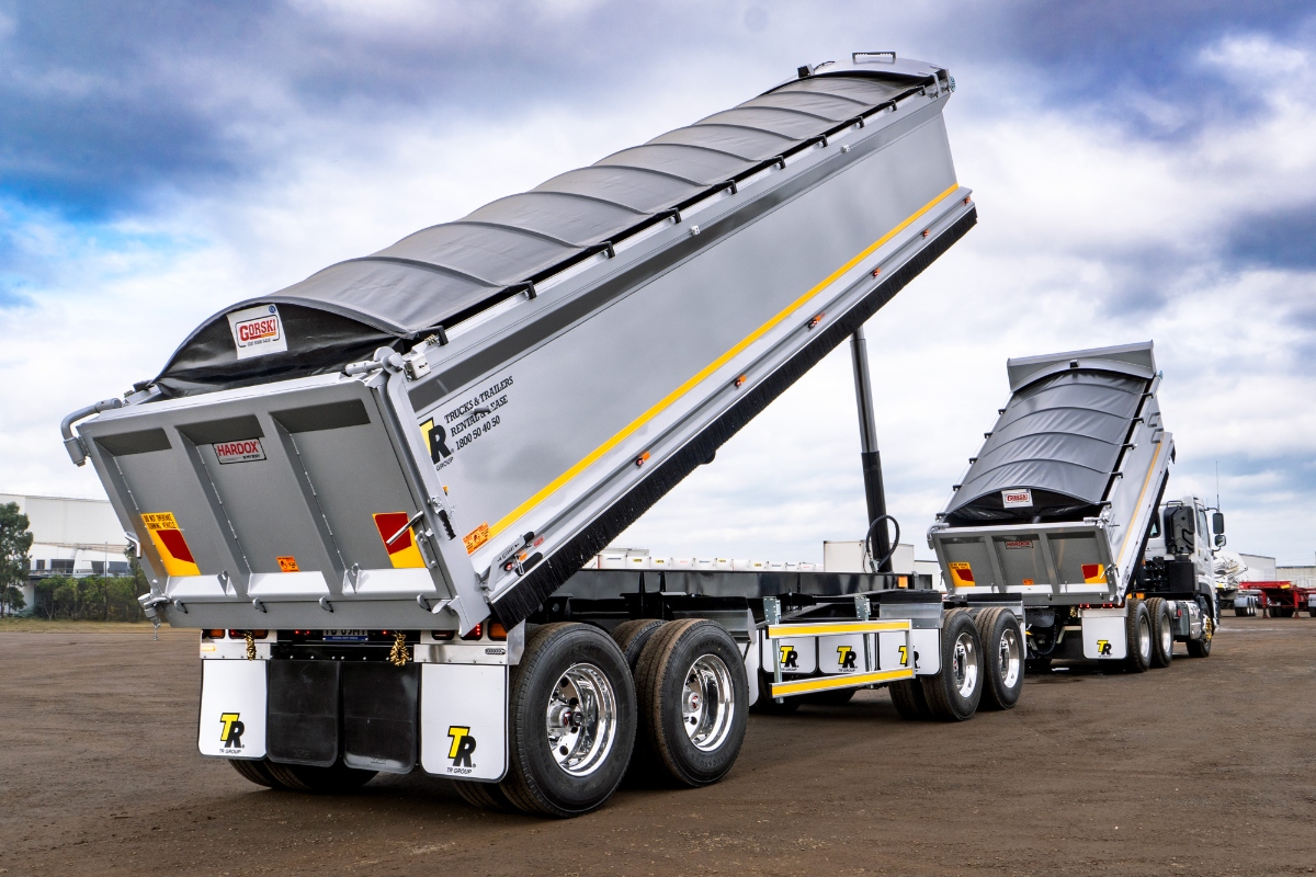 Tr Group TR Group expands fleet with heavy-duty dog tipper trailers