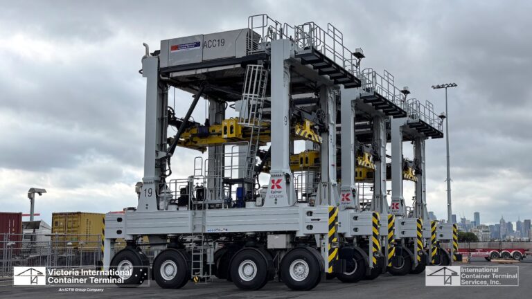 Victorian port operator welcomes new hybrid automatic container carriers